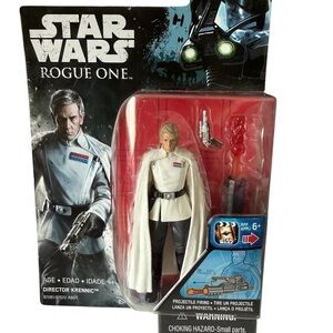 Star Wars Rogue One Director Orson Krennic Action Figure In Box Hasbro Disney